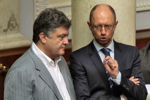 Киев, профсоюзы, правительство, Яценюк, Порошенко, встреча, угрозы, протесты