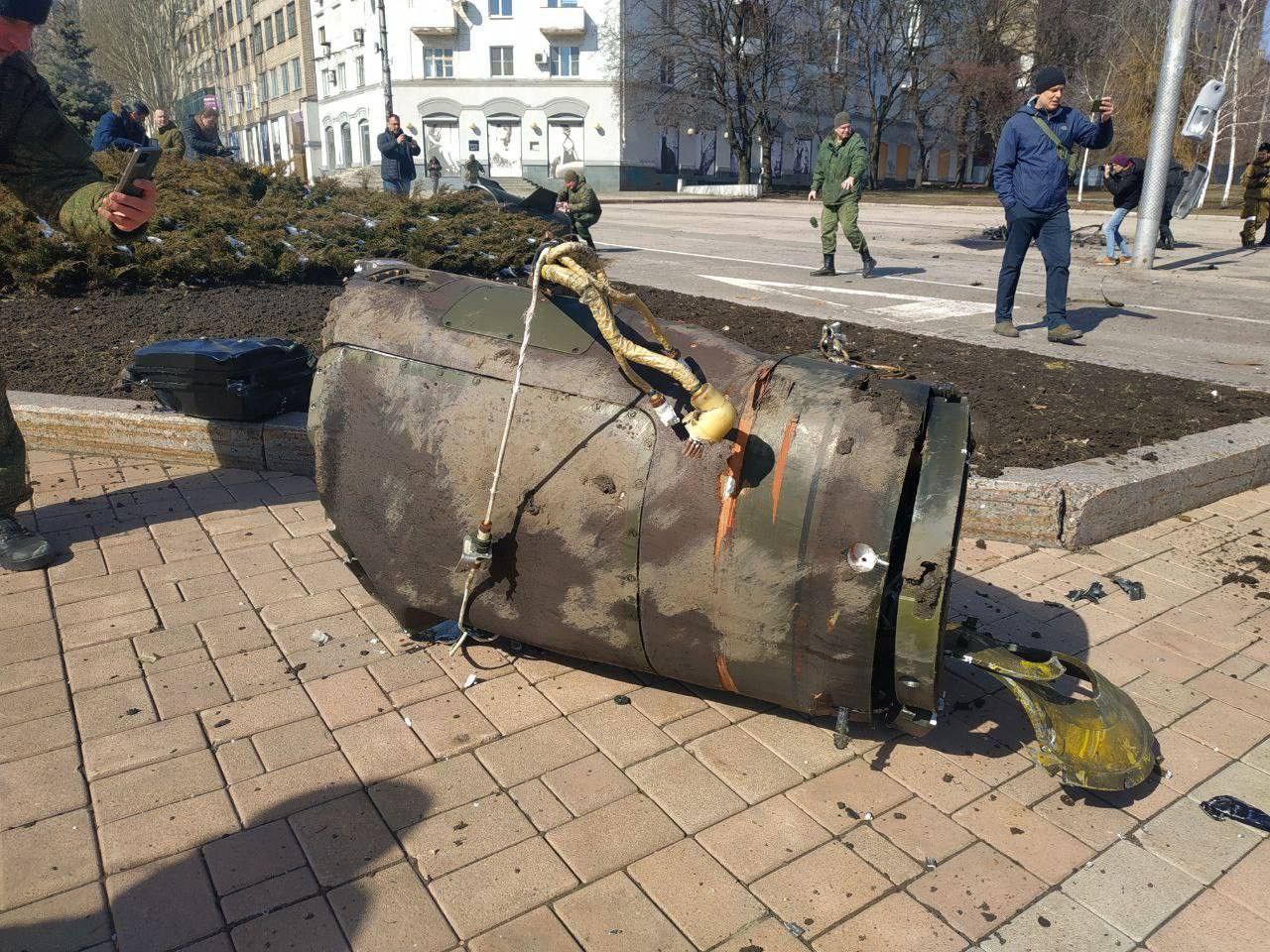 Удар "Точкой-У" по Донецку: пропагандисты РФ показали доказательство своего преступления