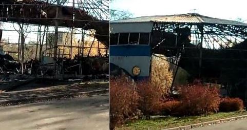 Пожар в Донецке "добил" знаковый объект города: в Сети показали, что осталось от культового для дончан заведения
