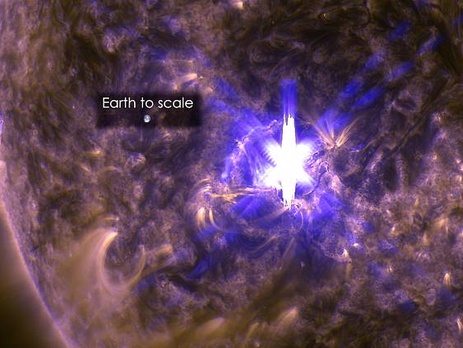 В NASA засняли самую мощную вспышку на Солнце. Видео
