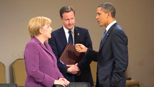 Обама, Меркель и Кэмерон обсудили крушение «Боинга-777» под Донецком