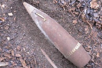 На стройке Москвы обнаружили артиллерийский снаряд