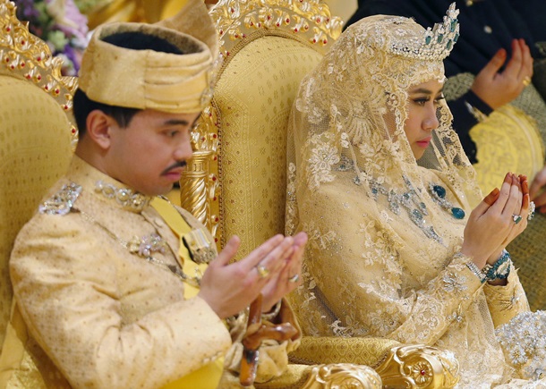 Султан Брунея поразил мир роскошной свадьбой сына