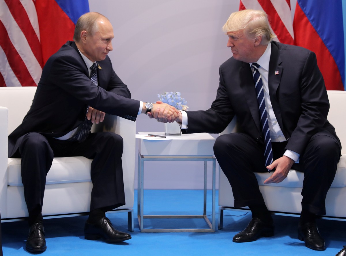 Знакомство Путина с Трампом: оба лидера надеются на плодотворное сотрудничество - кадры