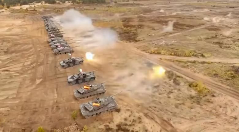 Великобритания показала, на что способны танки Challenger 2, Leopard, Leclerc и Abrams