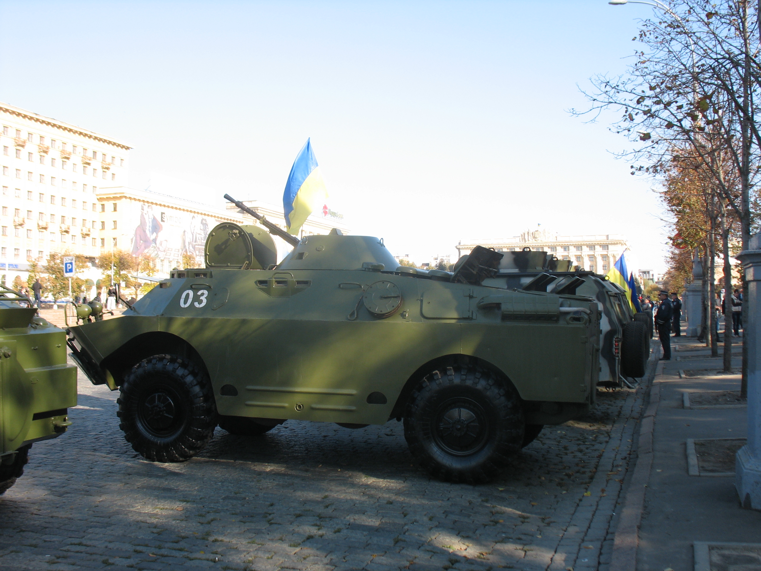ОБСЕ: Неясно назначение военной техники, которая находится в Харькове