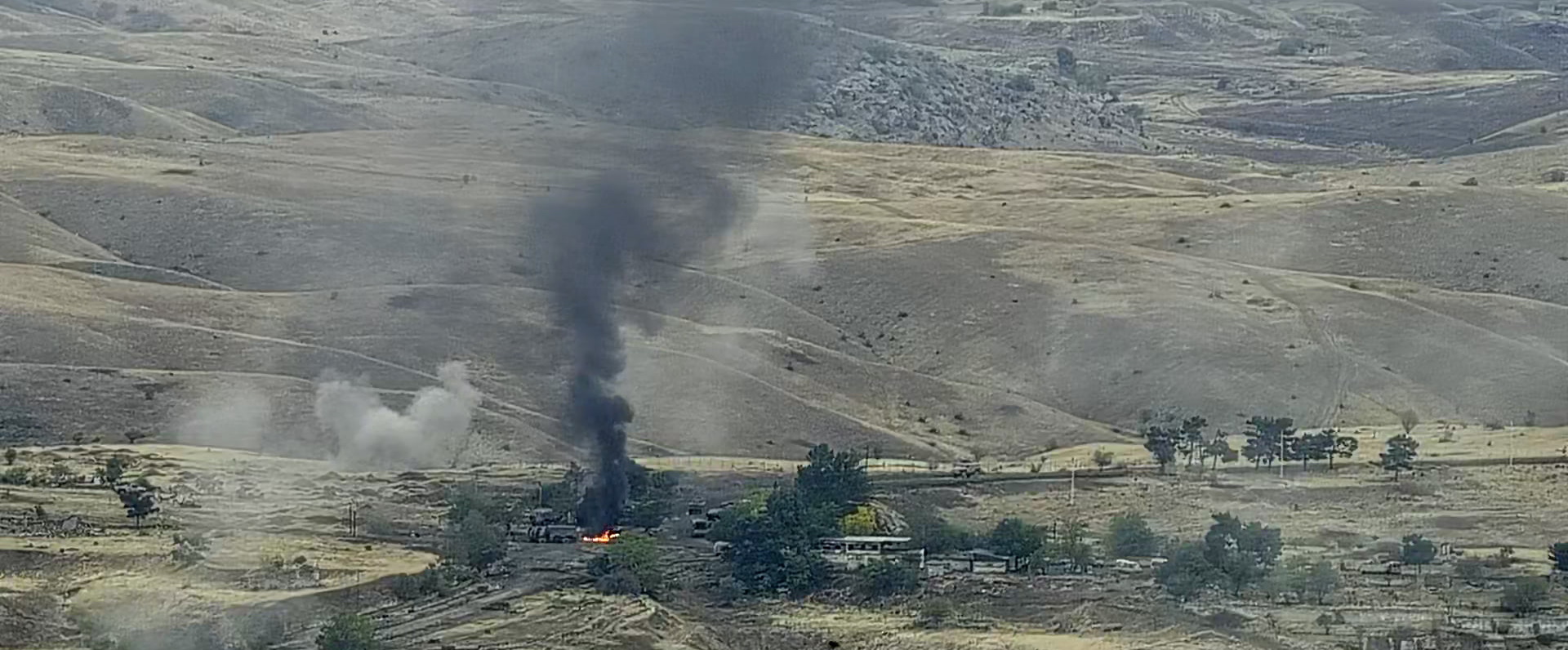 Армяне сообщают об ударе по войскам Азербайджана вблизи Джебраила: появились кадры