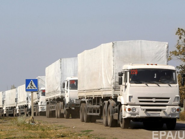 ​В 29-й путинской гуманитарке обнаружены военные шлемы, - Госпогранслужба