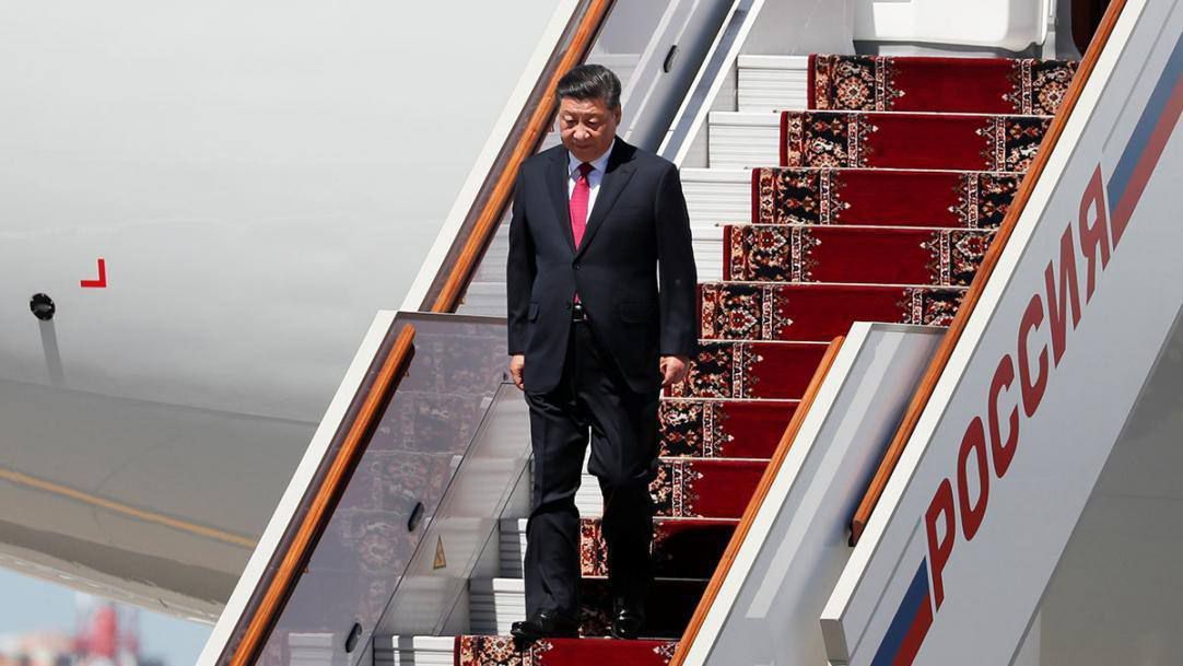 Сі Цзіньпін у Москві – перші кадри лідера Китаю у РФ