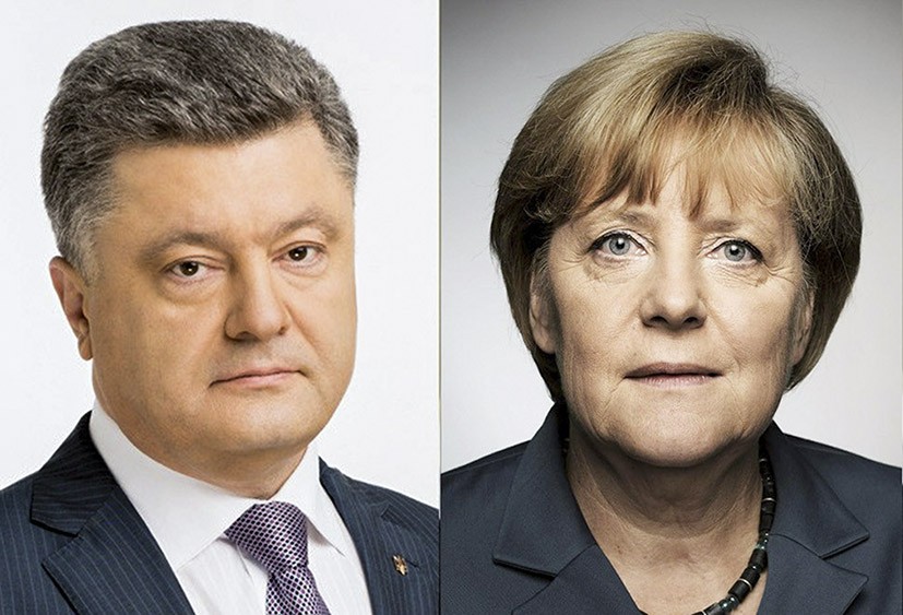 Меркель и Порошенко созвонились в день оккупации юга и востока Украины: известно, о чем говорили главы Украины и ФРГ