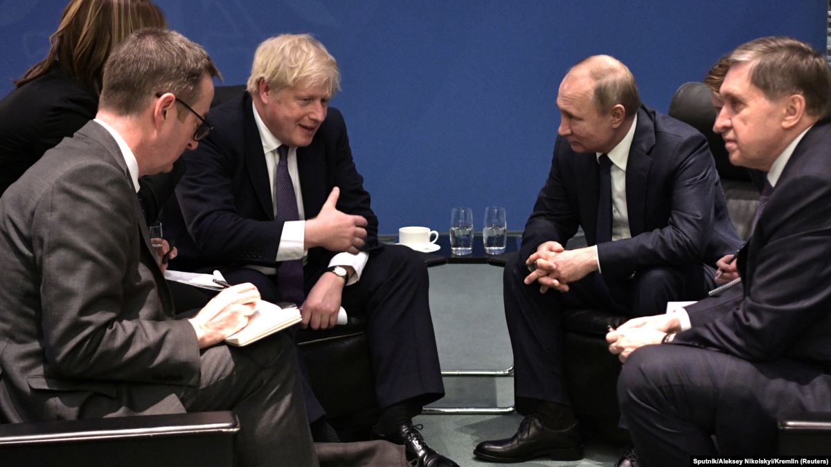 Отношения Британии и России: Джонсон отказал Путину и поставил ультиматум