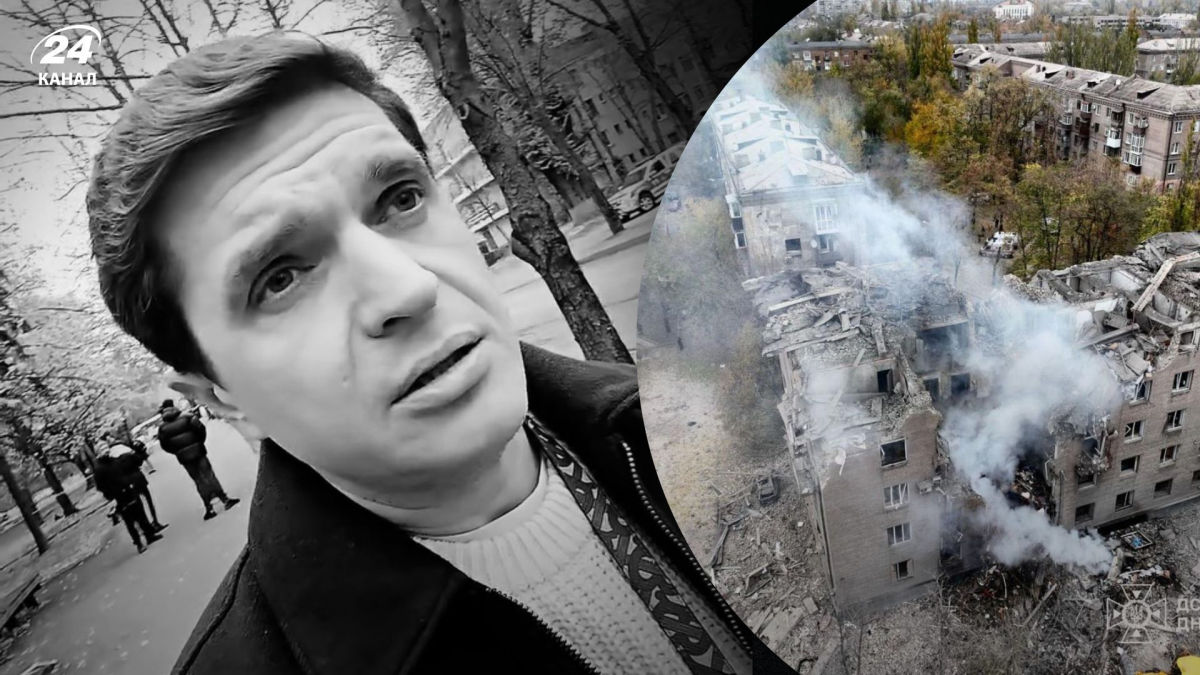 Анатолій Анатоліч у Кривому Розі зі сльозами розповів про вбитих Росією сусідів: трьох дітей та їх маму
