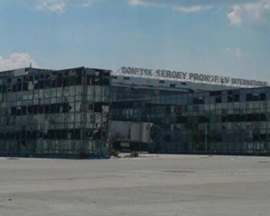 Донецкий аэропорт вновь обстрелян из минометов 
