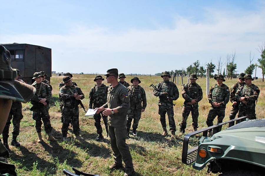 Инструкторы Нацгвардии показали класс военным из Грузии и Молдовы в рамках учений Sea Breeze – кадры