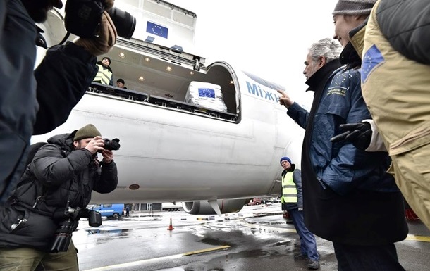 В Украину доставлены 6 тонн гуманитарной помощи из Франции