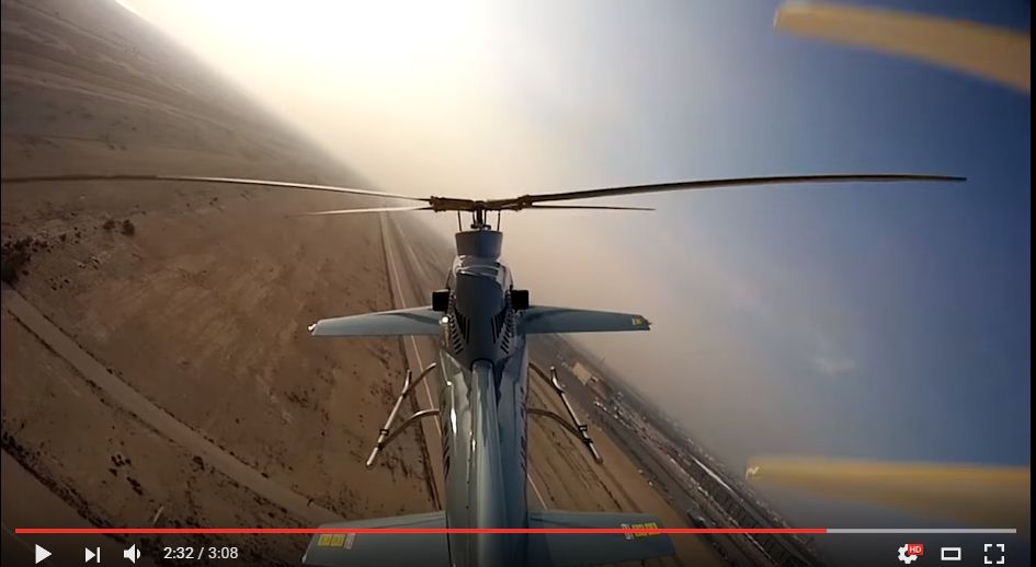 В Интернете опубликовали кадры непревзойденного выступления украинского вертолета VV-2 на шоу авиакораблей в Иране