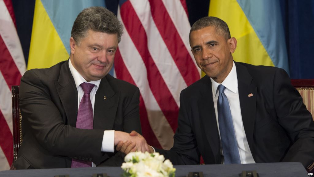 Порошенко и Обама договорились как себя вести, в случае эскалации конфликта в Донбассе