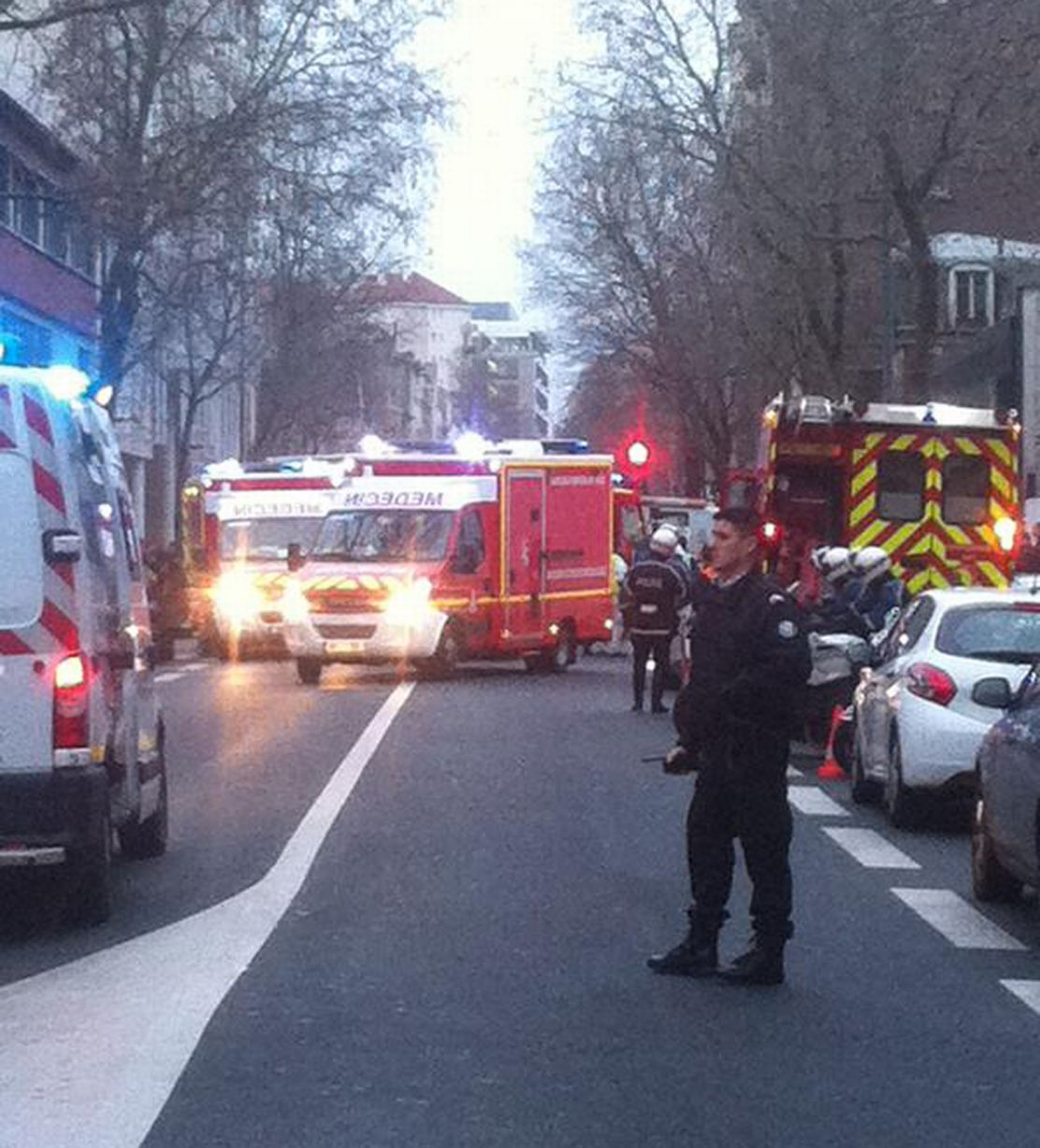 В Париже вновь беспорядки: в центре города произошла перестрелка