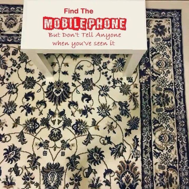Попробуй найти телефон на ковре: головоломка, поставившая в тупик миллионы пользователей, взорвала Интернет