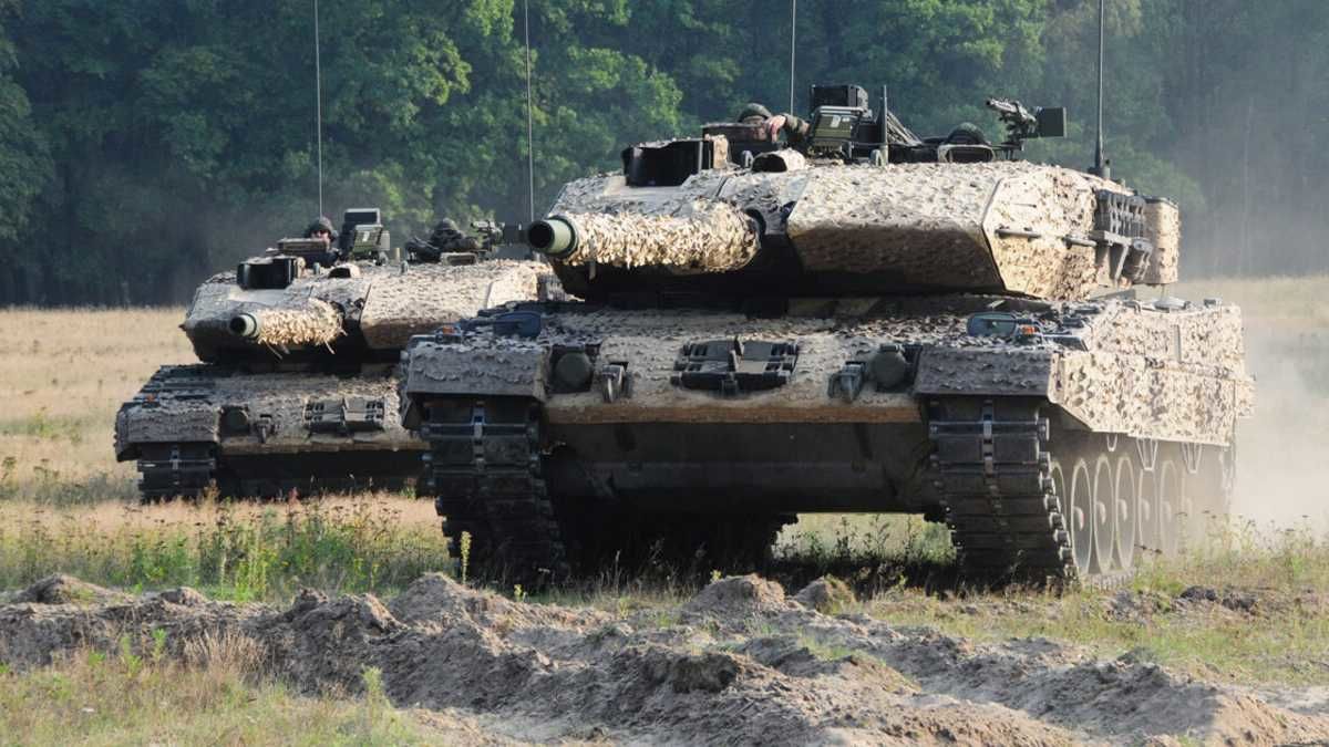 ​Оккупанты в районе Бахмута уже "увидели" немецкие танки Leopard