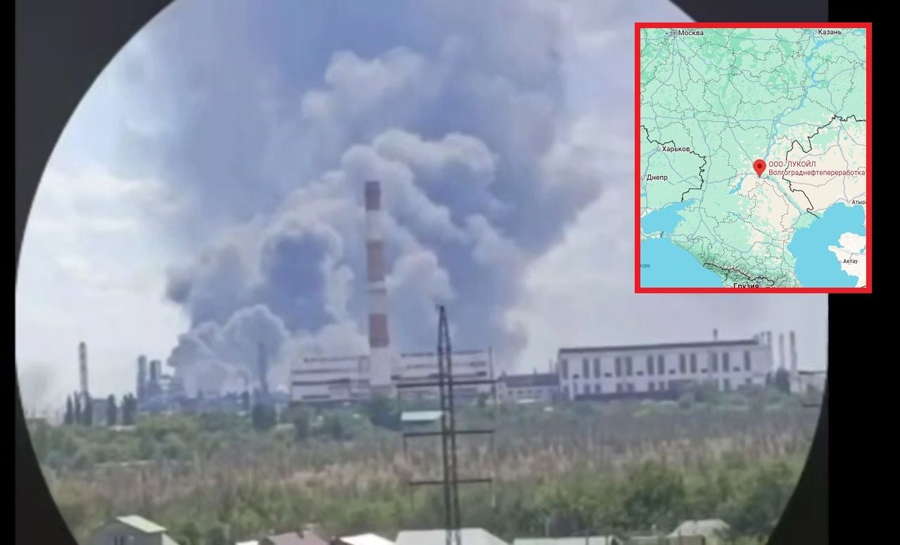 Генштаб рассказал, что Украина взорвала на крупнейшем российском НПЗ под Волгоградом