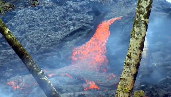 "Райские острова" Гавайи терпят бедствие от масштабного извержения вулкана. Объявлен "красный уровень" угрозы
