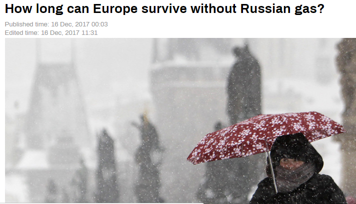 Пропагандисты пугают Европу: кремлевское издание спросило у жителей Европы, смогут ли они без российского газа