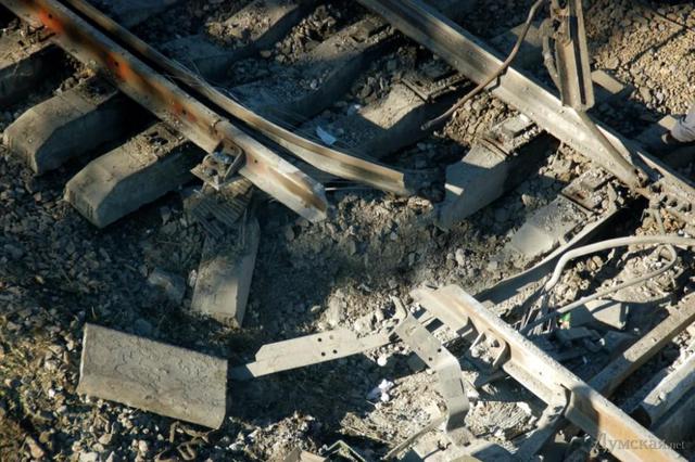 Подробности взрыва на железной дороге под Одессой, ФОТО