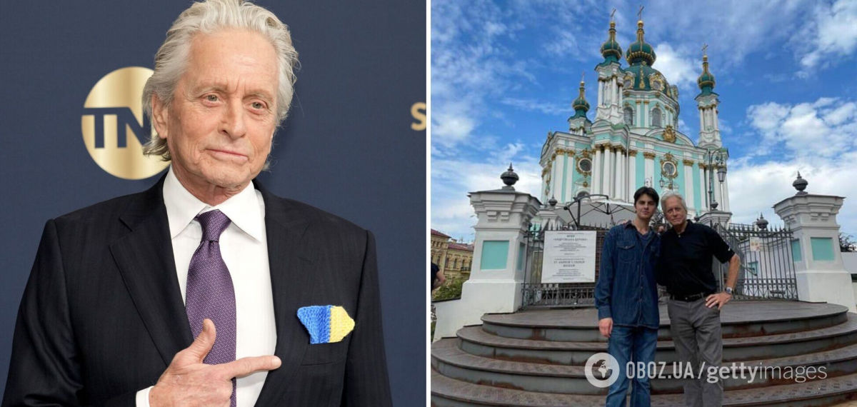 "Поражен, что Киев старше Москвы", – Майкл Дуглас посетил 4-й саммит первых леди и джентльменов и не только 