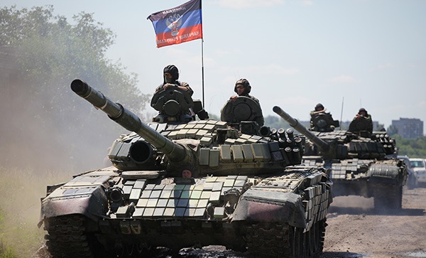 Переброска танков в районе оккупированного Донецка: Миссия ОБСЕ зафиксировала тяжелое вооружение террористов "ДНР" 