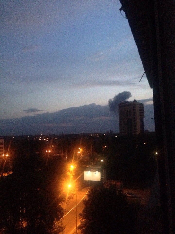 В Донецке вновь прогремел мощный взрыв