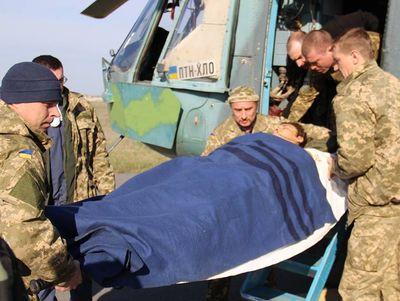 В армии показали, как проходит эвакуация раненных из Авдеевки