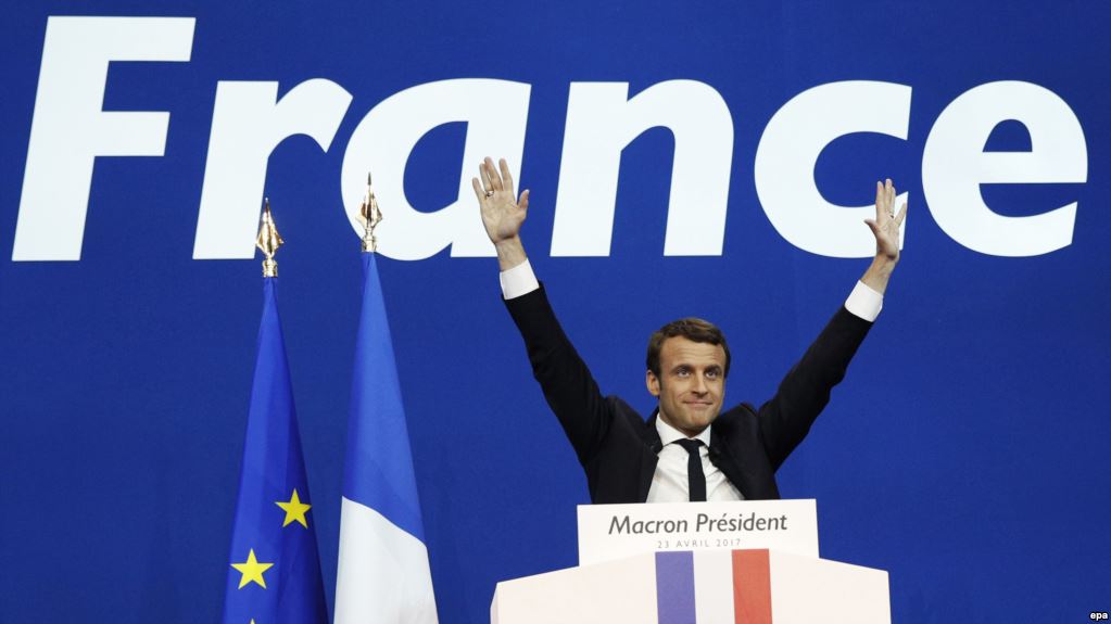 Макрон о триумфе на выборах президента: "Мы с вами на пороге новой истории Франции, для всех нас началась очень яркая глава жизни"