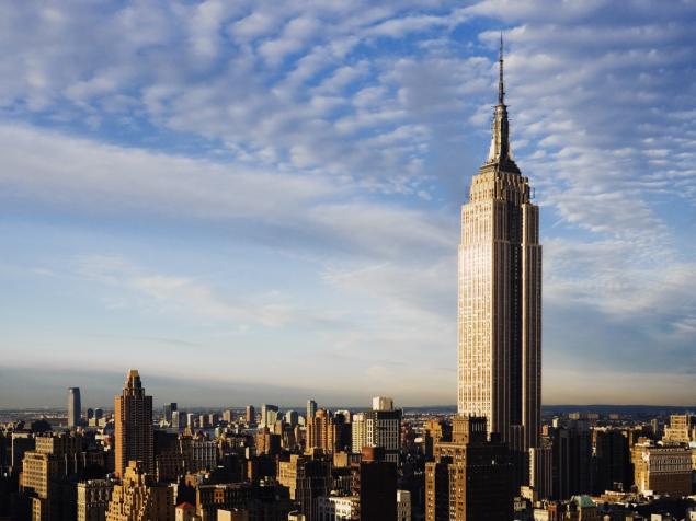 День Колумба в Нью-Йорке: самый известный небоскреб окрасили в цвета итальянского флага