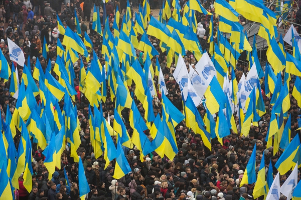 Результаты опроса: 47% украинцев хотят в ЕС, 12  - в Таможенный союз
