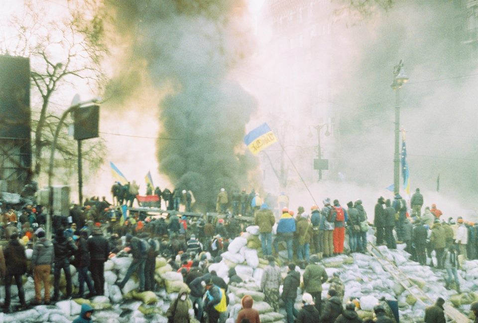 Опубликованы ранее не известные фотографии Евромайдана - экслюзивные кадры