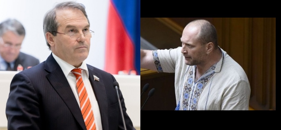 Российский сенатор настаивает на дуэли с Березой: Морозов сделал официальное заявление о поездке в Киев