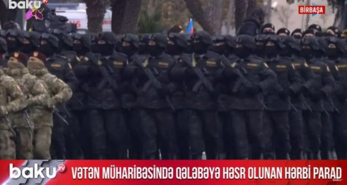 Азербайджан на параде в Баку впервые показал элитное подразделение YARASA: они воевали в глубоком тылу Армении