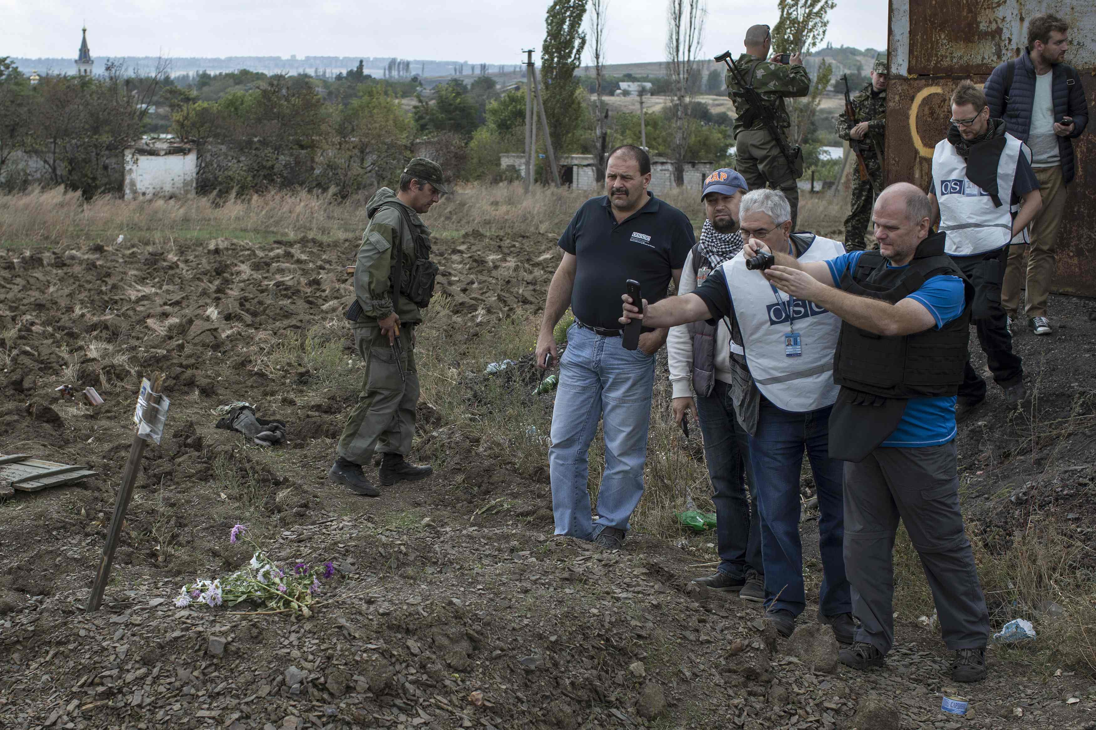 ООН нашла в двух захоронениях под Донецком свидетельства внесудебной казни