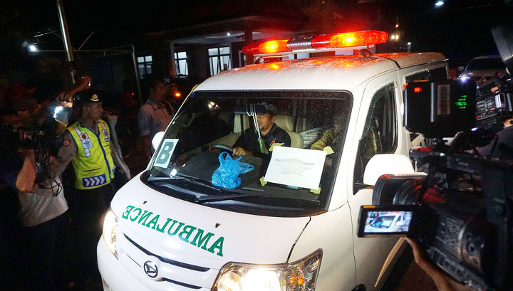 В Бразилии обрушившийся кусок скалы разрушил жилые дома