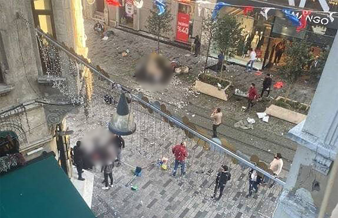 Теракт на самой популярной улице Стамбула: в небо поднята авиация, центр города перекрыт