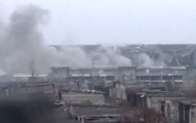 Как взрывали новый терминал Донецкого аэропорта