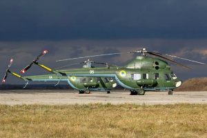 В мережу виклали відео з місця аварії військового МІ-2