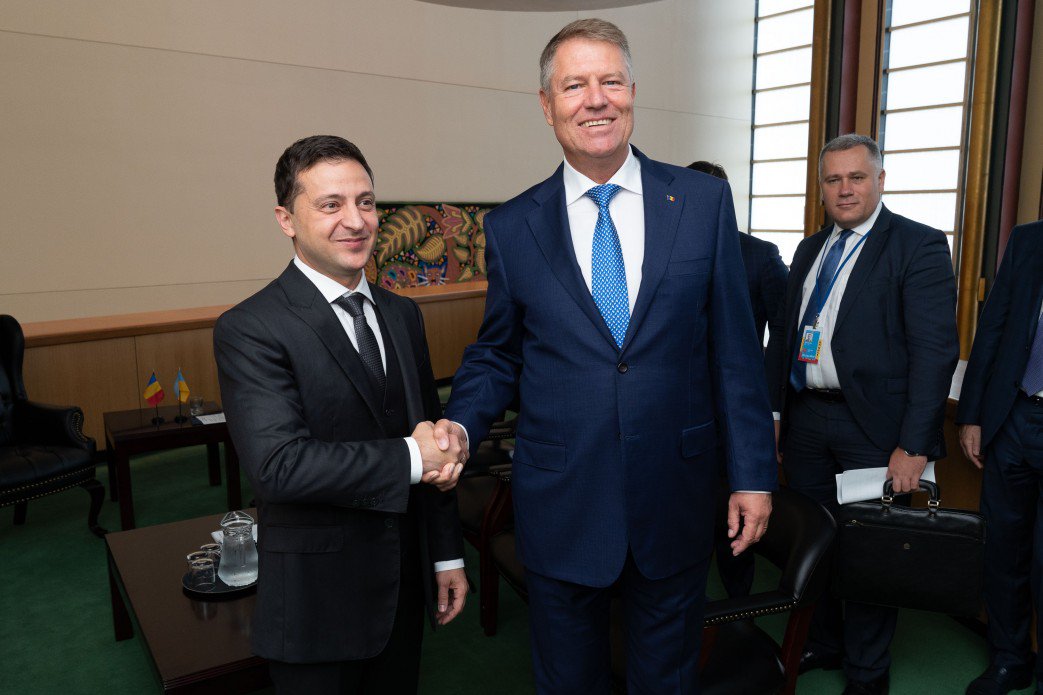 Зеленский встретился с президентом Румынии Клаусом Йоханнисом: о чем говорили главы двух государств