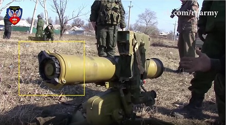 Боевики случайно рассекретили уникальное российское противотанковое оружие