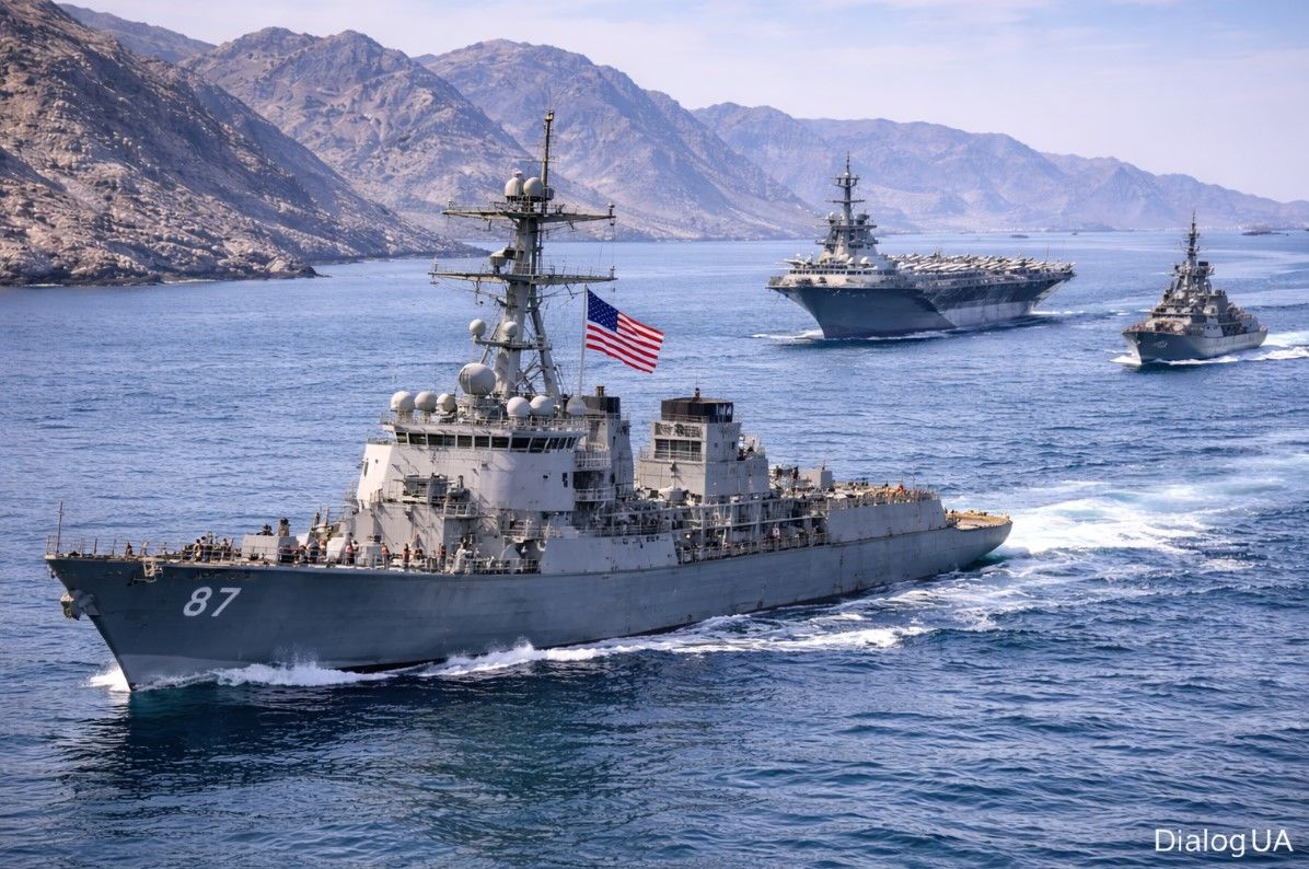 Axios узнало новые подробности захода боевых кораблей США в Ормузский пролив