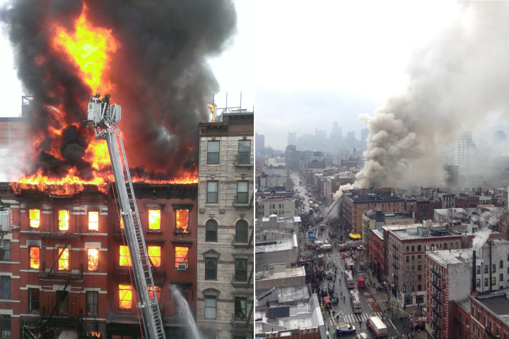 Жуткая трагедия в Нью-Йорке: на Манхэттене взорвался жилой дом