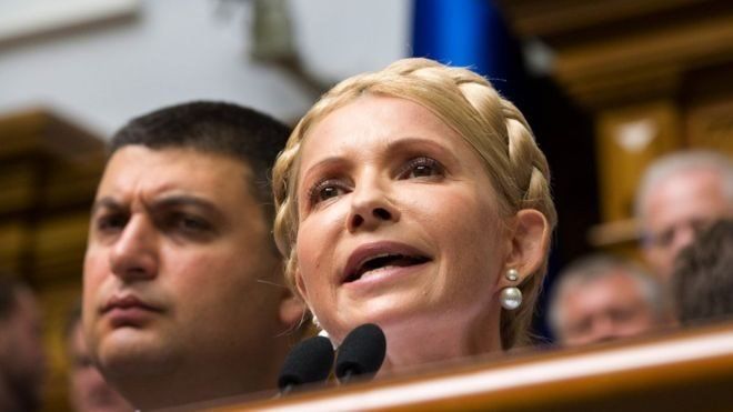 Тимошенко пытается сместить Гройсмана: "Батькивщина" зарегистрировала проект постановления о признании работы Кабмина неудовлетворительной