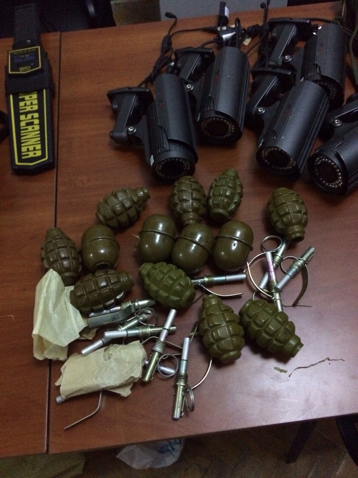 Крупное хранилище оружия найдено в Киеве 