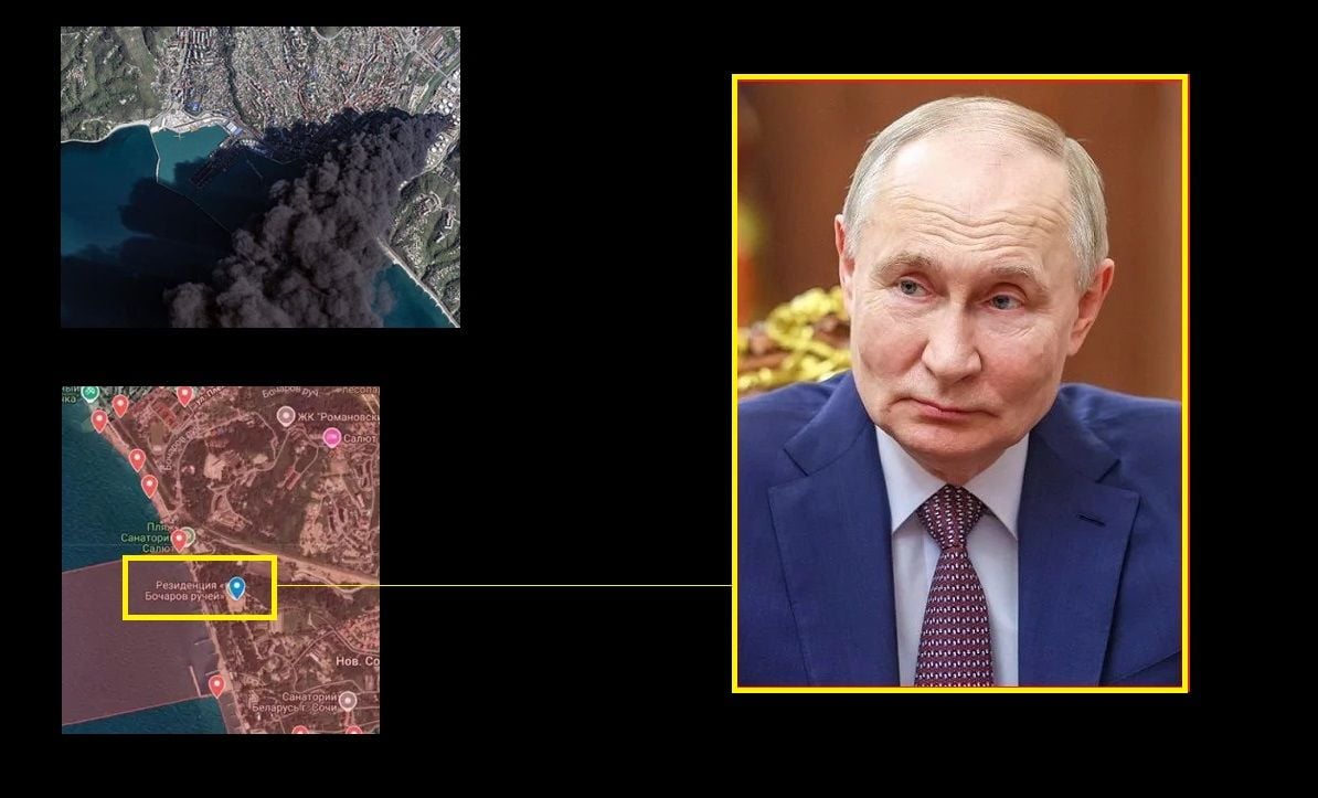 Кислотные дожди накрыли резиденцию Путина: смог из Туапсе добрался до Сочи